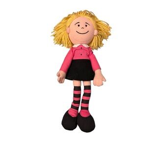 Emily Elizabeth Pink and Black Plush Doll